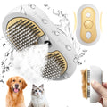 ZEKURAPA Cat Steam Brush3in1 Cat Brush for SheddingCat Steam Brushes for indoor CatsRechargeable Cat Deshedding Brush with Steam for Long & Short Haired Cats and Dogs